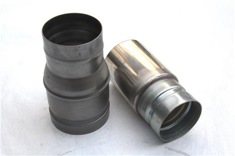 Metal parts for automobile exhaust system